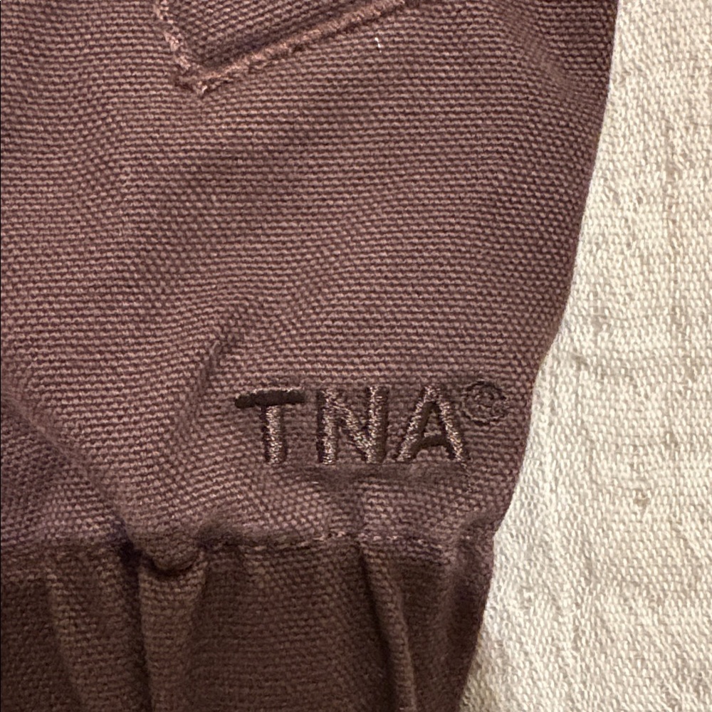 ARITZIA Tna Caddie Blouson Jacket in Rich Brown - Picture 9 of 10